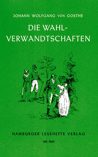 Vorderes Coverbild Die Wahlverwandtschaften