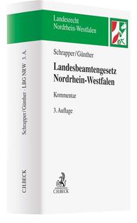 Vorderes Coverbild Landesbeamtengesetz Nordrhein-Westfalen (LBG NRW)