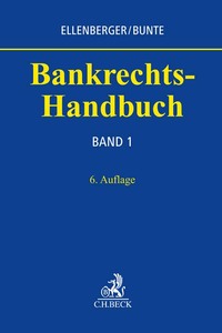 Vorderes Coverbild Bankrechts-Handbuch Band I