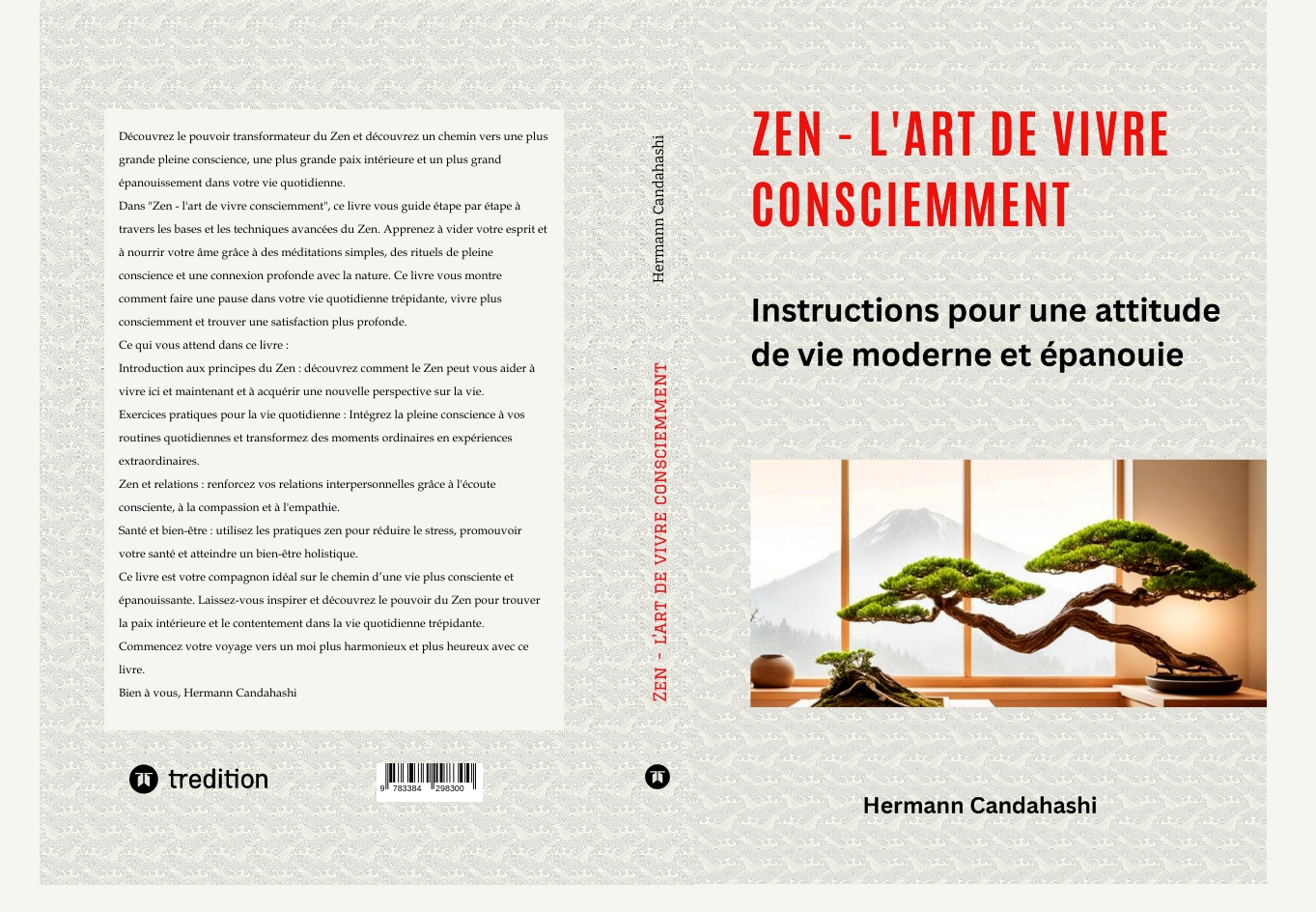 Gesamtes Coverbild Zen - l'art de vivre consciemment