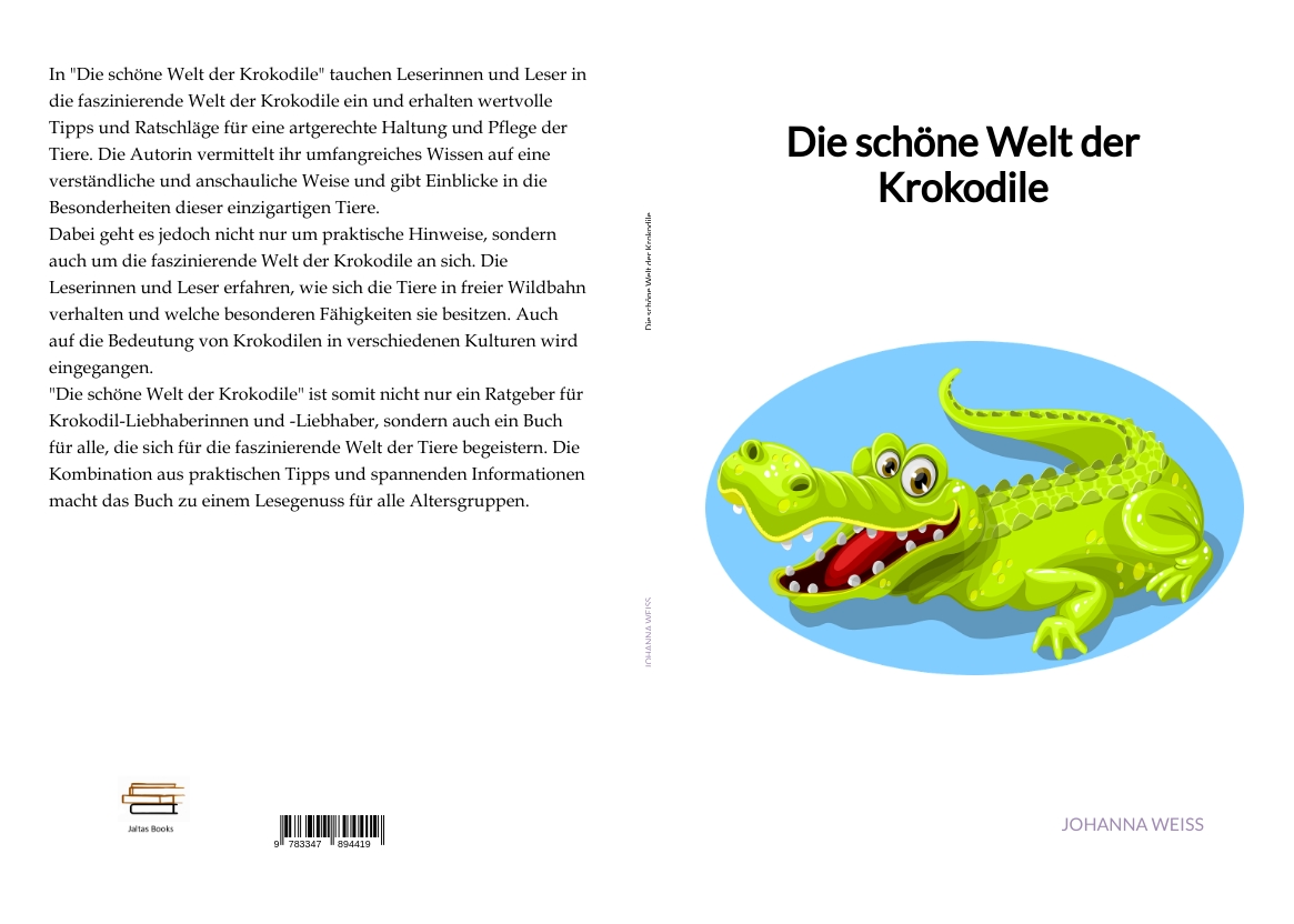 Gesamtes Coverbild Die schöne Welt der Krokodile