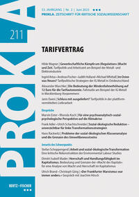 Vorderes Coverbild Tarifvertrag
