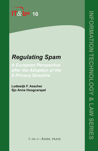 Vorderes Coverbild Regulating Spam