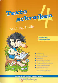 Vorderes Coverbild Texte schreiben – Spaß mit Trolli 4