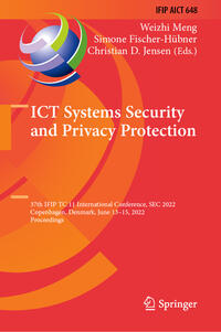 Vorderes Coverbild ICT Systems Security and Privacy Protection
