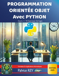 Vorderes Coverbild Programmation Orientée Objet Avec Python