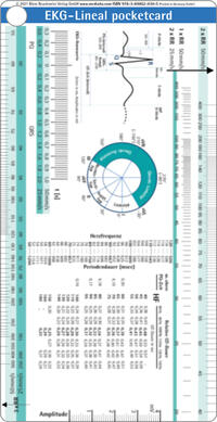 Vorderes Coverbild EKG-Lineal pocketcard