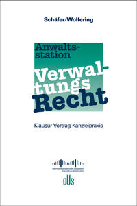 Vorderes Coverbild Anwaltsstation Verwaltungsrecht