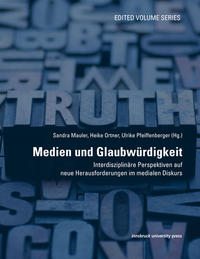 Vorderes Coverbild Medien und Glaubwürdigkeit