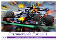 Vorderes Coverbild Faszinierende Formel 1 (Tischkalender 2025 DIN A5 quer), CALVENDO Monatskalender