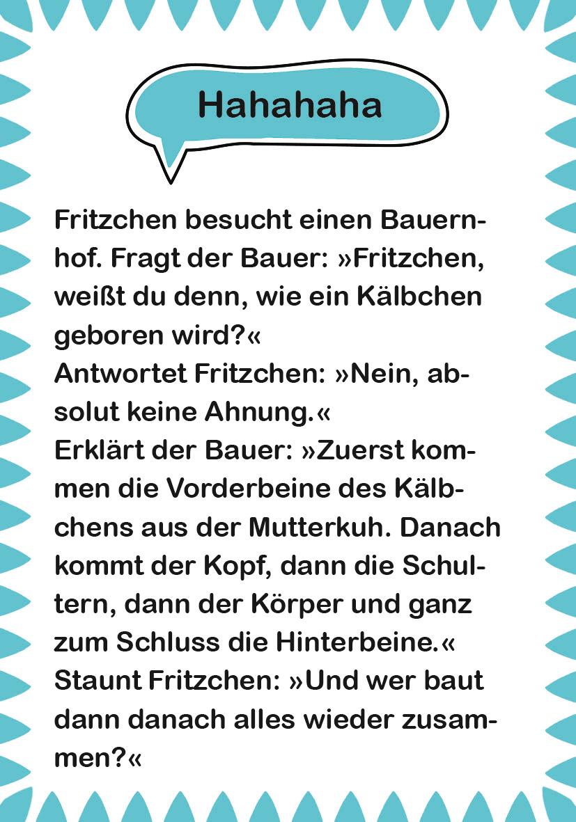 Beispielinhalt (Bild) Fritzchen-Witze zum Kaputtlachen