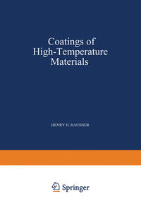 Vorderes Coverbild Coatings of High - Temperature Materials