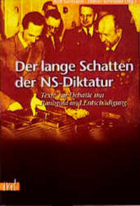 Vorderes Coverbild Der lange Schatten der NS-Diktatur