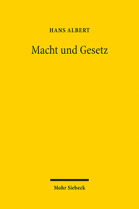 Vorderes Coverbild Macht und Gesetz