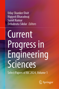 Vorderes Coverbild Current Progress in Engineering Sciences