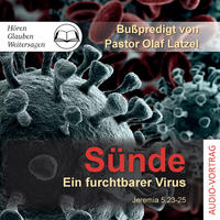 Vorderes Coverbild Sünde - ein furchtbarer Virus