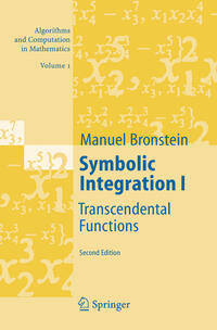 Vorderes Coverbild Symbolic Integration I