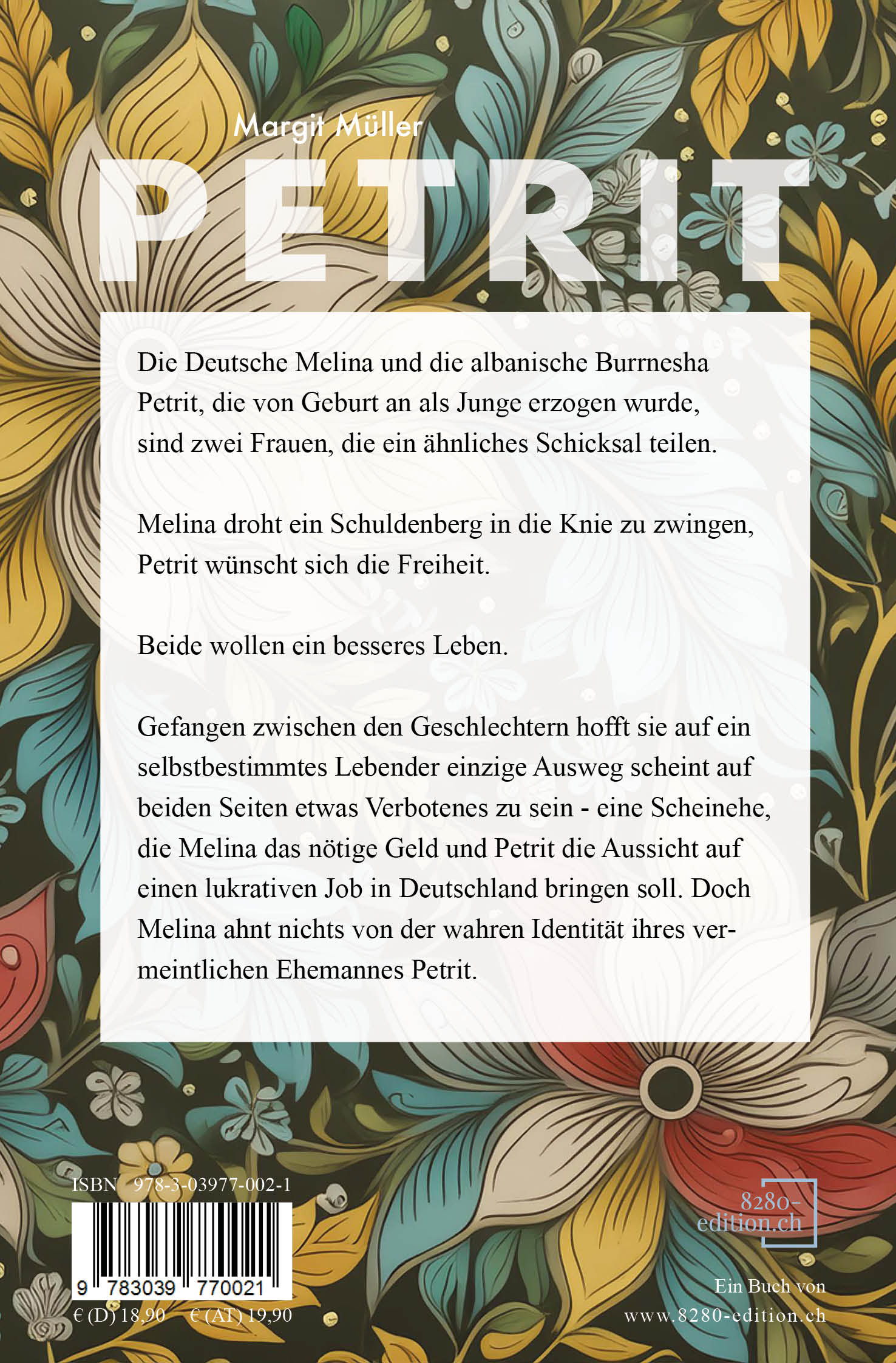 Rückseitencover Petrit