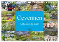 Vorderes Coverbild Cevennen - Schöne alte Welt (Wandkalender 2025 DIN A4 quer), CALVENDO Monatskalender