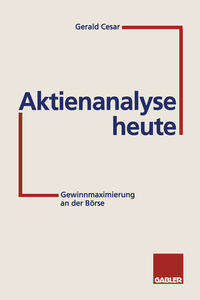Vorderes Coverbild Aktienanalyse heute