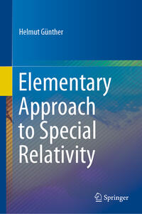 Vorderes Coverbild Elementary Approach to Special Relativity