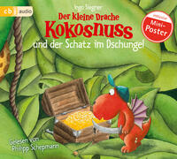 Vorderes Coverbild Der kleine Drache Kokosnuss und der Schatz im Dschungel