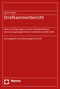 Vorderes Coverbild Strafkammerbericht