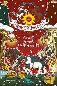Vorderes Coverbild Die Haferhorde - Advent, Advent, ein Pony rennt!