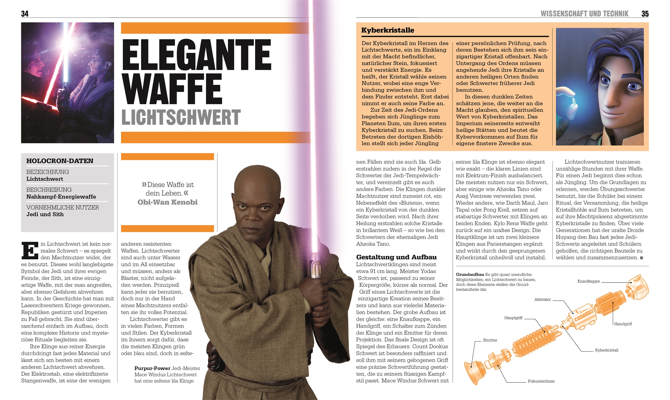 Beispielinhalt (Bild) Das Star Wars™ Buch