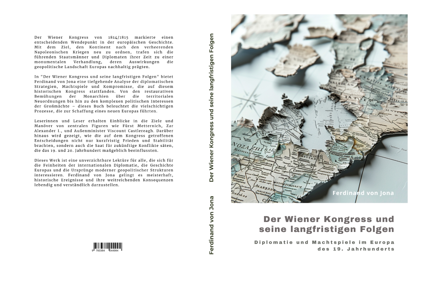 Gesamtes Coverbild Der Wiener Kongress und seine langfristigen Folgen