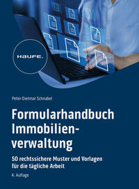 Vorderes Coverbild Formularhandbuch Immobilienverwaltung