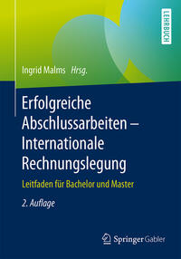 Vorderes Coverbild Erfolgreiche Abschlussarbeiten - Internationale Rechnungslegung
