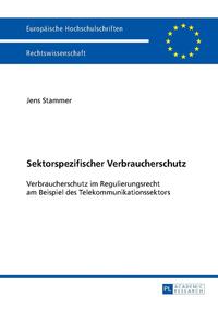 Vorderes Coverbild Sektorspezifischer Verbraucherschutz