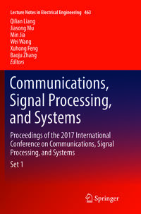 Vorderes Coverbild (hohe Qualität) Communications, Signal Processing, and Systems