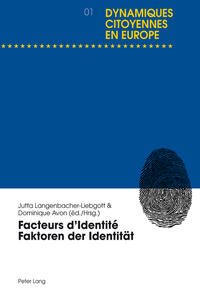 Vorderes Coverbild Facteurs d’Identité- Faktoren der Identität