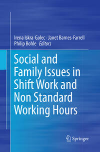 Vorderes Coverbild Social and Family Issues in Shift Work and Non Standard Working Hours