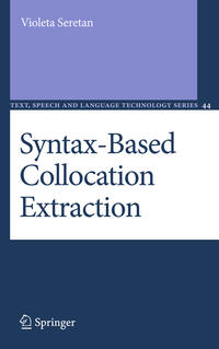 Vorderes Coverbild Syntax-Based Collocation Extraction