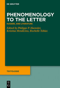Vorderes Coverbild Phenomenology to the Letter