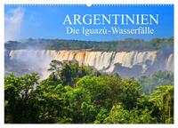 Vorderes Coverbild Argentinien. Die Iguazú-Wasserfälle (Wandkalender 2025 DIN A2 quer), CALVENDO Monatskalender