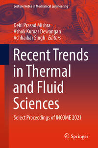 Vorderes Coverbild Recent Trends in Thermal and Fluid Sciences