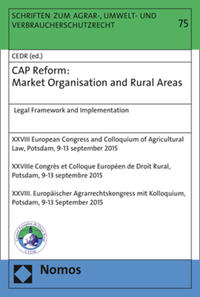 Vorderes Coverbild CAP Reform: Market Organisation and Rural Areas