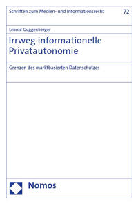 Vorderes Coverbild Irrweg informationelle Privatautonomie