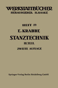 Vorderes Coverbild Stanztechnik