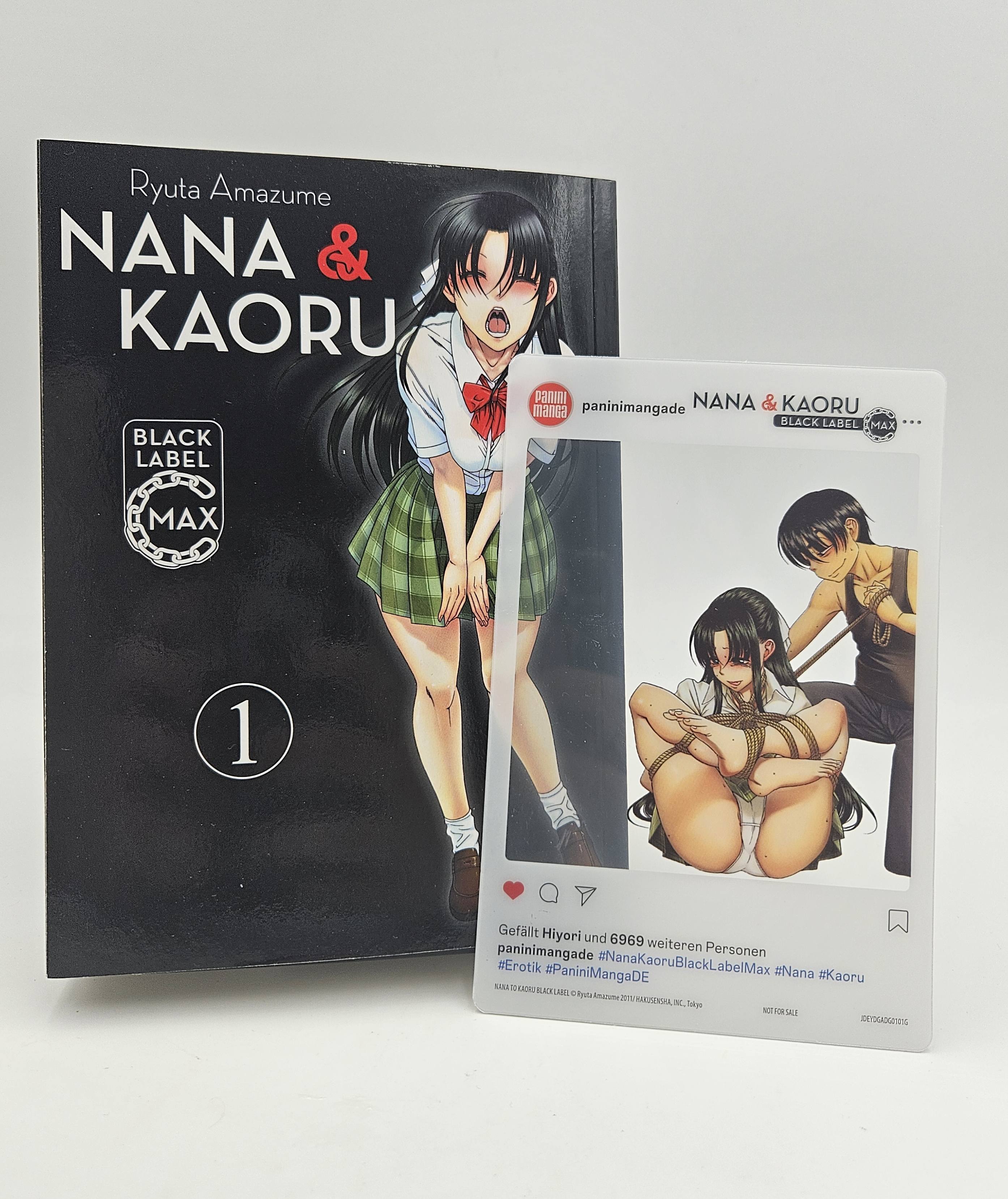 Beispielinhalt (Bild) Nana & Kaoru Black Label Max 01