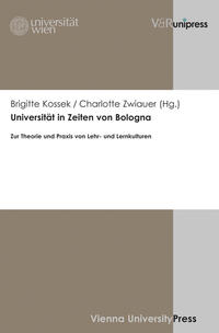 Vorderes Coverbild Universität in Zeiten von Bologna