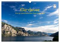 Vorderes Coverbild Gardasee (Wandkalender 2025 DIN A3 quer), CALVENDO Monatskalender