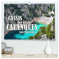 Vorderes Coverbild Cassis und die Calanques von Marseille (hochwertiger Premium Wandkalender 2025 DIN A2 quer), Kunstdruck in Hochglanz