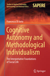 Vorderes Coverbild Cognitive Autonomy and Methodological Individualism