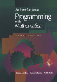 Vorderes Coverbild An Introduction to Programming with Mathematica®