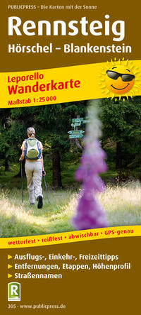 Vorderes Coverbild Rennsteig, Hörschel - Blankenstein